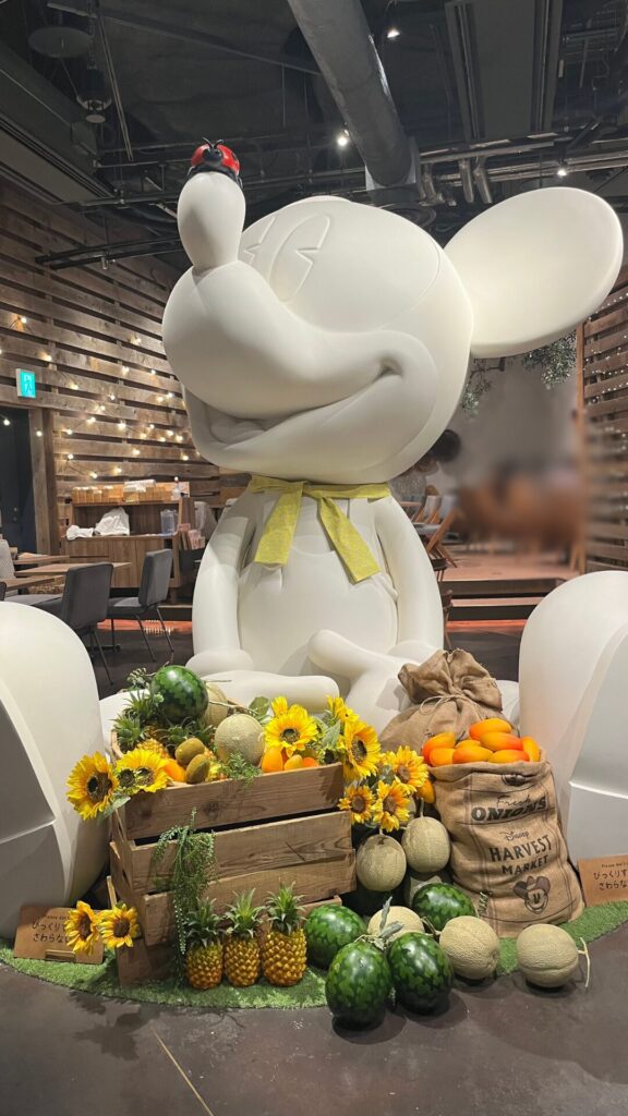 Disney HARVEST MARKET By CAFE COMPANY渋谷ヒカリエ店の写真（ミッキー）1