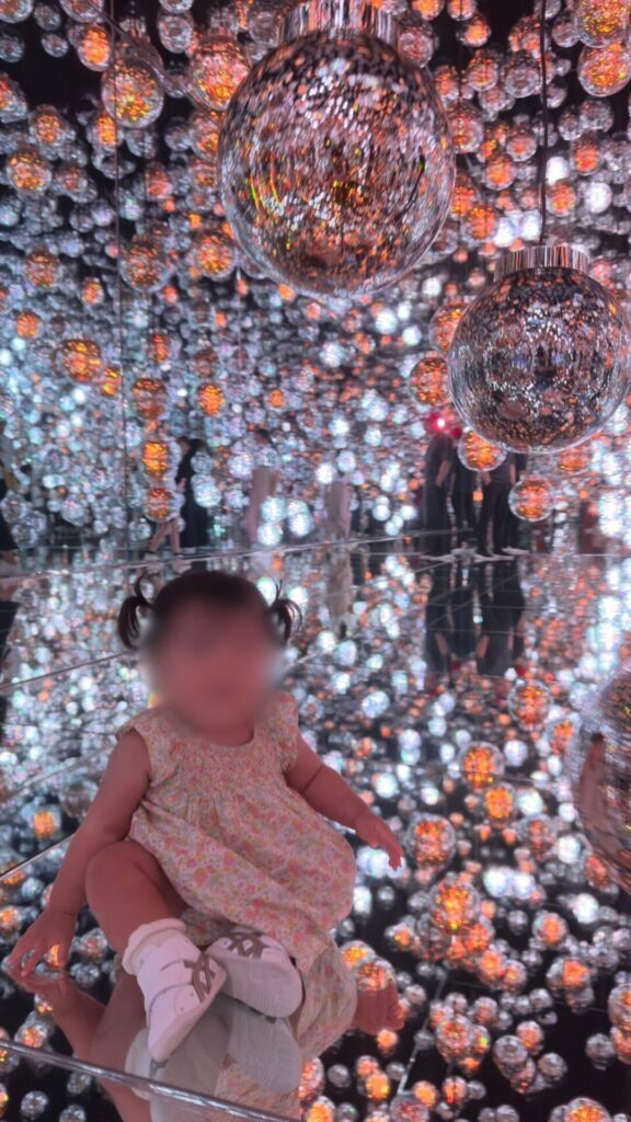 麻布台ヒルズ、チームラボボーダレスの写真：子連れお出かけ6