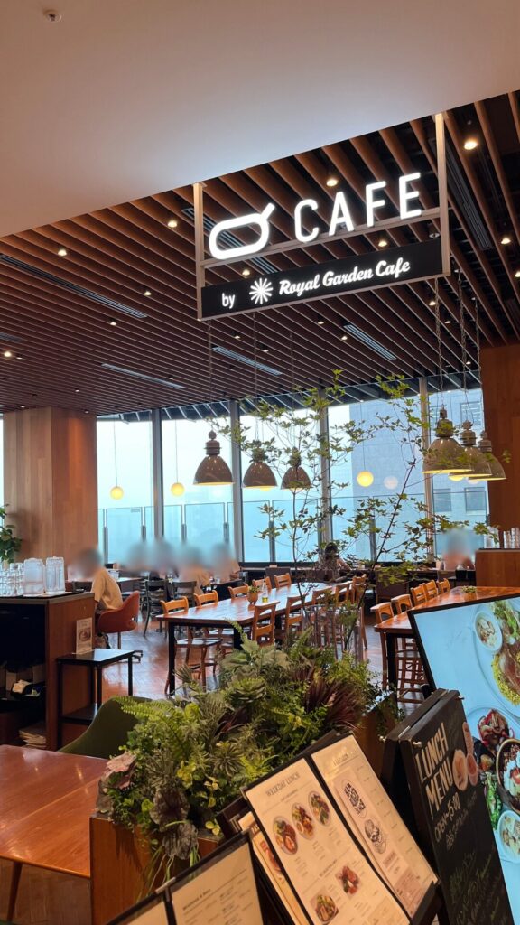 【日比谷子連れランチブログ】Q CAFE by RoyalGardenCafeの外観写真