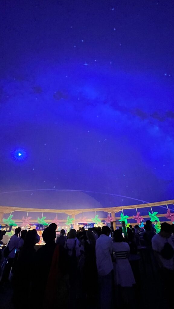 コニカミノルタプラネタリアTOKYO（有楽町）星空夏祭り会場写真1