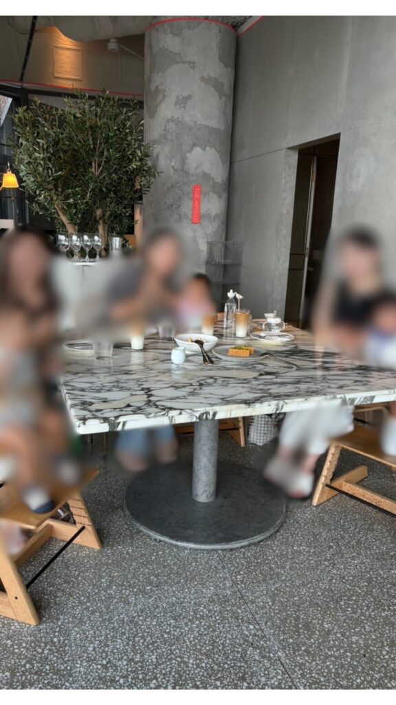 THE APOLLO銀座の子連れカフェ写真