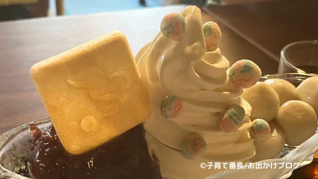 金沢旅行ブログの写真：不室茶屋、ソフトクリーム