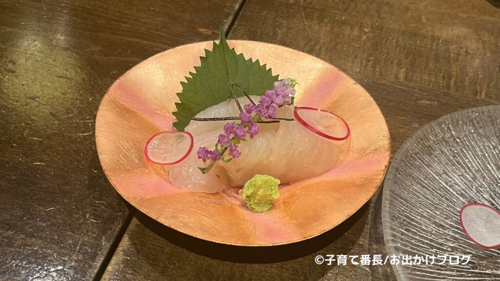 金沢旅行ブログの写真：風和利、料理5