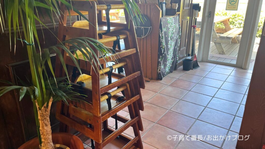 二子玉川ランチThe Veranda 玉川髙島屋の写真：キッズチェア