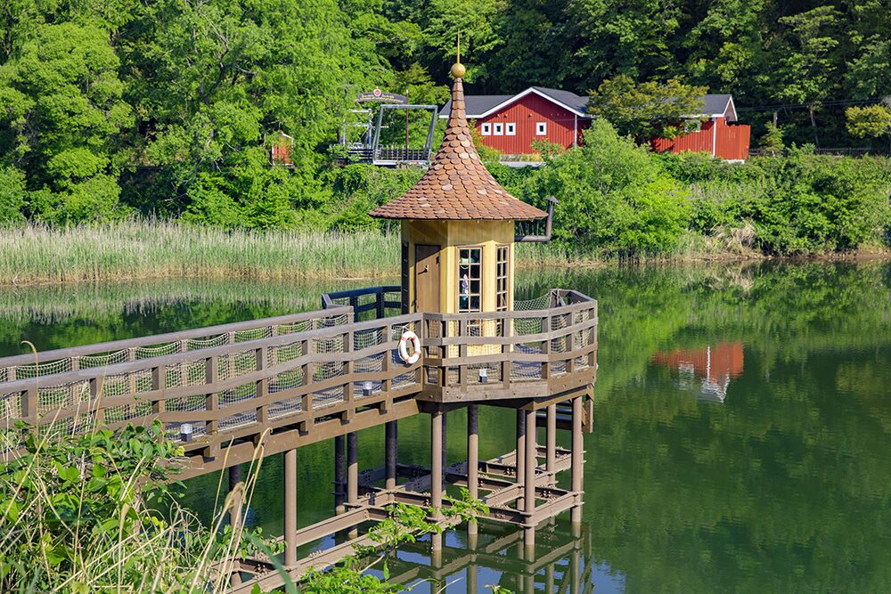 ムーミンバレーパーク公式HPより参照写真：水浴び小屋