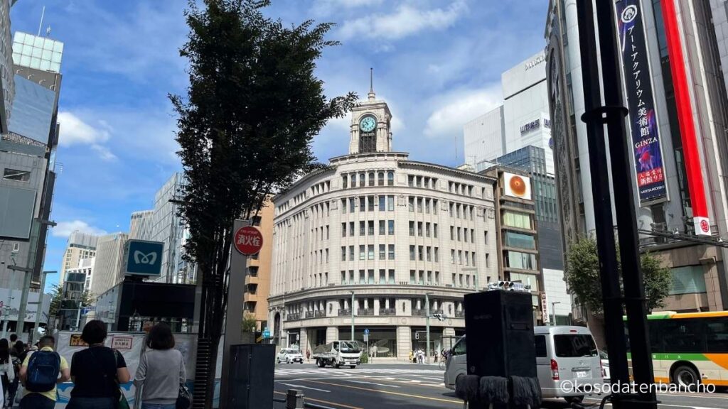 銀座の風景写真